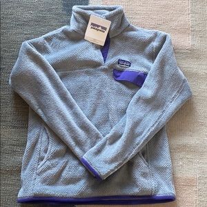 New with tags. Patagonia retool fleece. size L